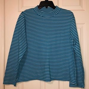 VTG Draper’s & Damon’s Blue Turtleneck